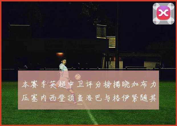 本赛季英超中卫评分榜揭晓加布力压塞内西登顶查洛巴与格伊紧随其后